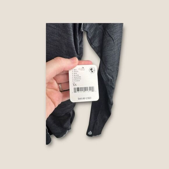 Free People Movement x Hatch Right On Run Layer Black Size XS NWT - Picture 8 of 9